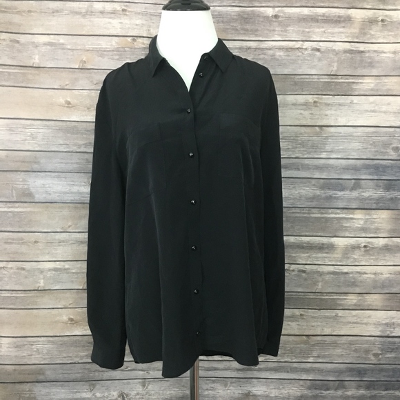 Sezane Tops Sezane Fait Avec Amour Silk Button Down Shirt Poshmark Sezane Tops Sezane Fait Avec Amour Silk Button Down Shirt Poshmark